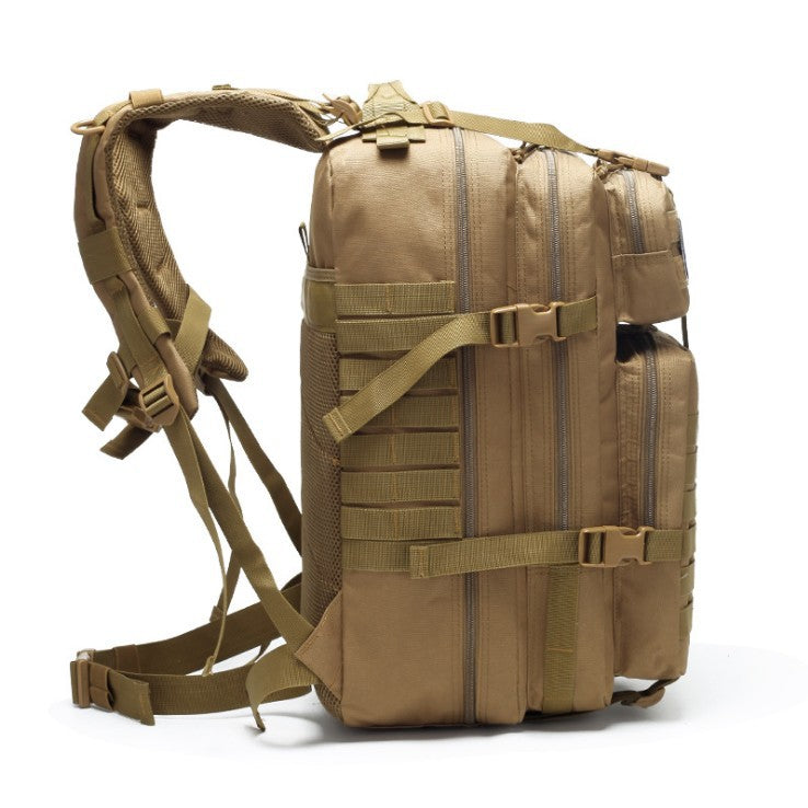 Outdoor tactical backpack hiking and camping large capacity MOLLE expands new 3P backpack
