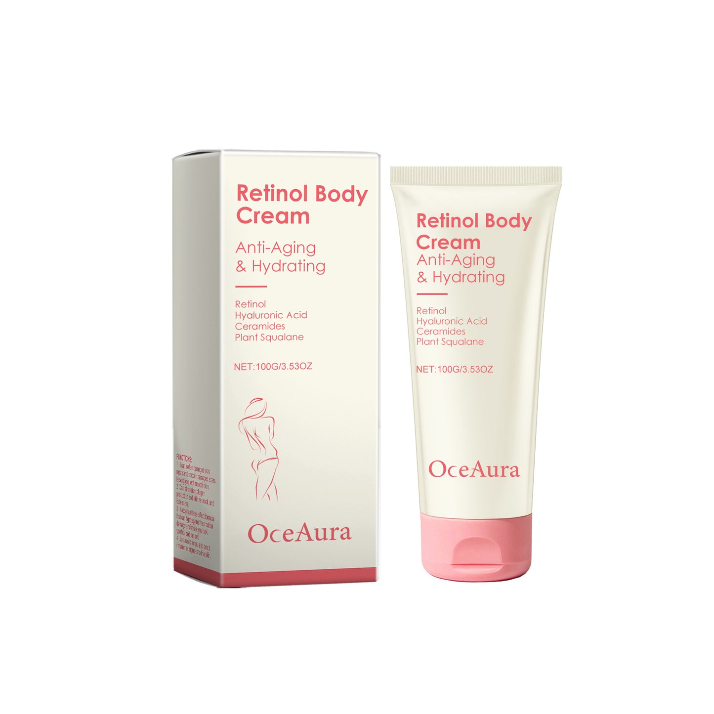 OCEAURA Retinol Body Lotion Gentle Moisturizing and Nourishing Body Lotion