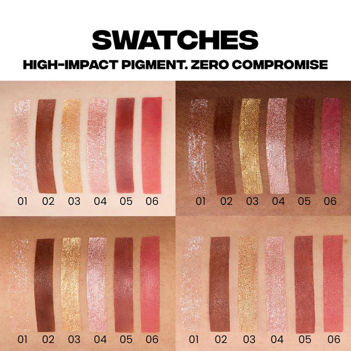 Cross-border hit liquid eyeshadow, silky smooth, delicate, brightening, contouring, waterproof, and easy to remove makeup, all-in-one beauty makeup