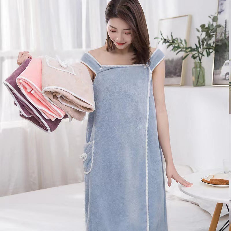 Coral Fleece Variety Bath Skirt