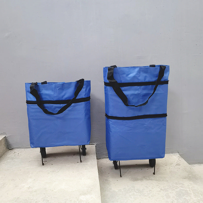 Fashion Folding Wheel Shopping Bag