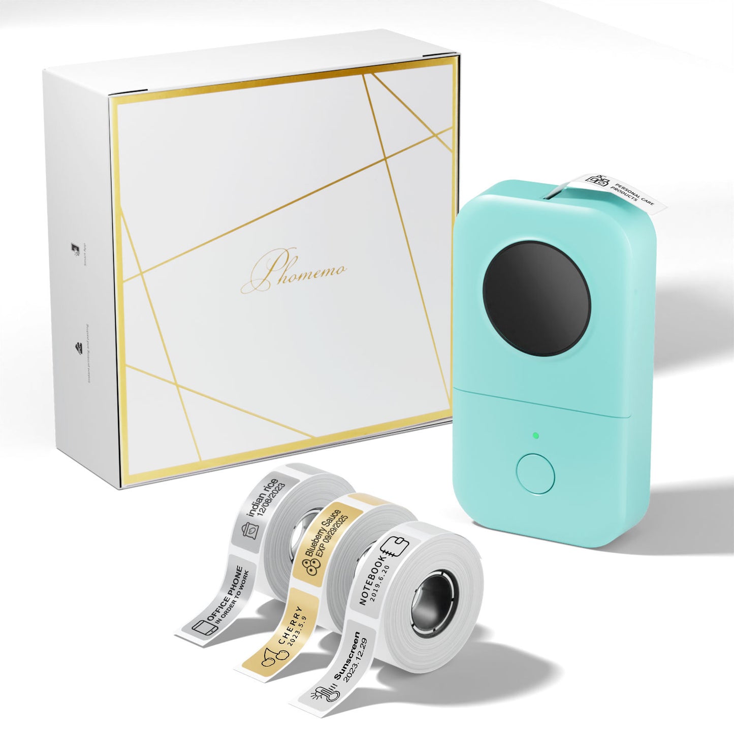 PhomemoD30 Thermal Label Printer, Handheld Portable Home Wireless Bluetooth Mini Sticker Printer