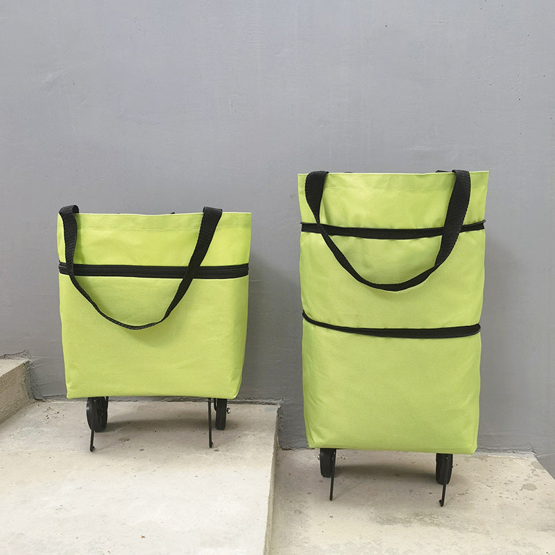 Fashion Folding Wheel Shopping Bag