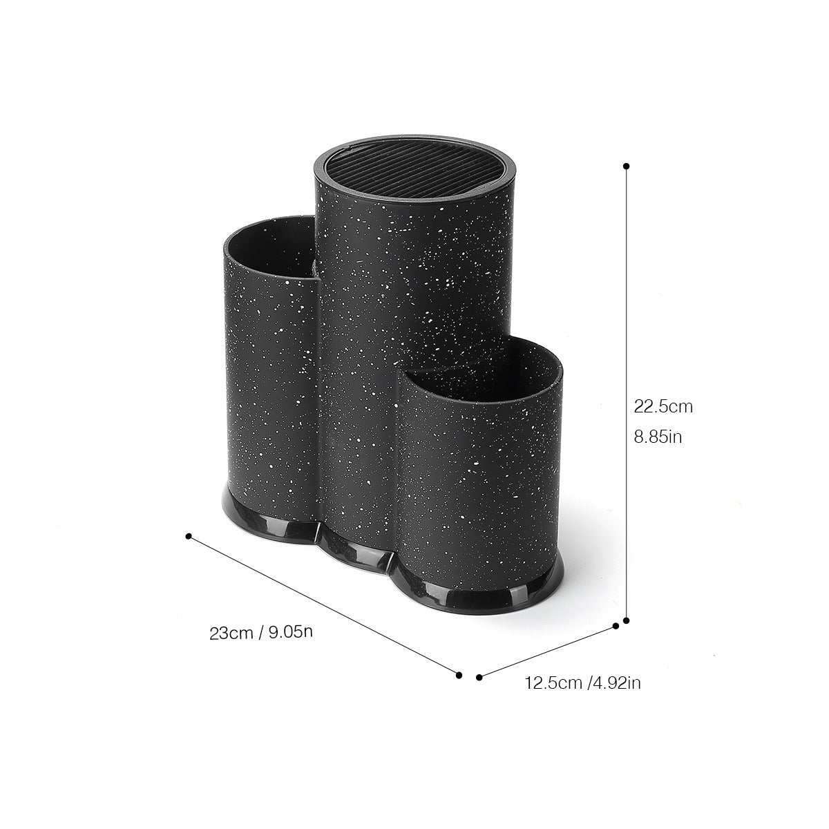 Kitchen Knife Rack, Storage Rack, Countertop Multifunctional Chopsticks Spoon Tube Knife Rack, Integrated Storage Box Household Kitchen Knife Rack