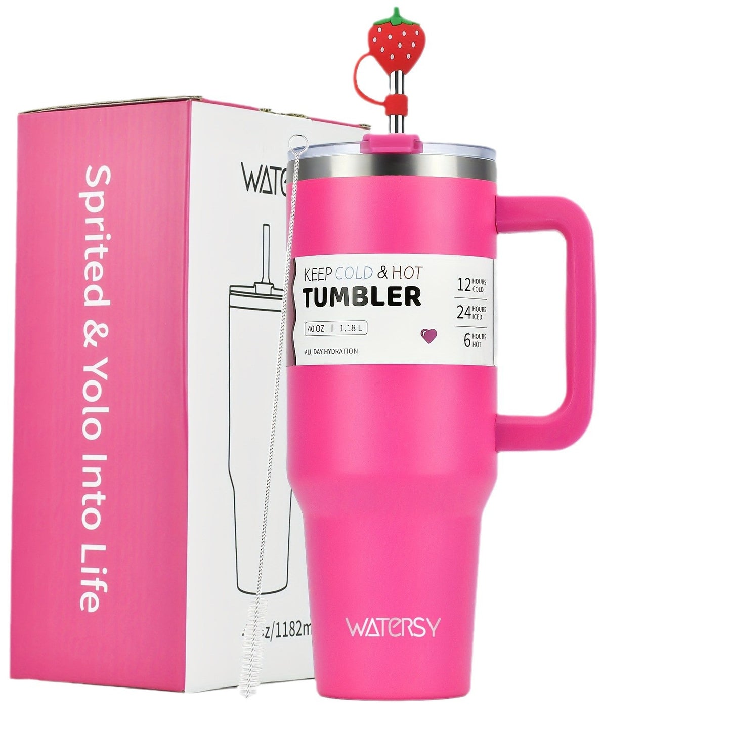 Cross-border 40oz First Generation Ice Cup, 304 Stainless Steel Thermos Cup, Large Capacity Car Cup Coffee Thermos Cup