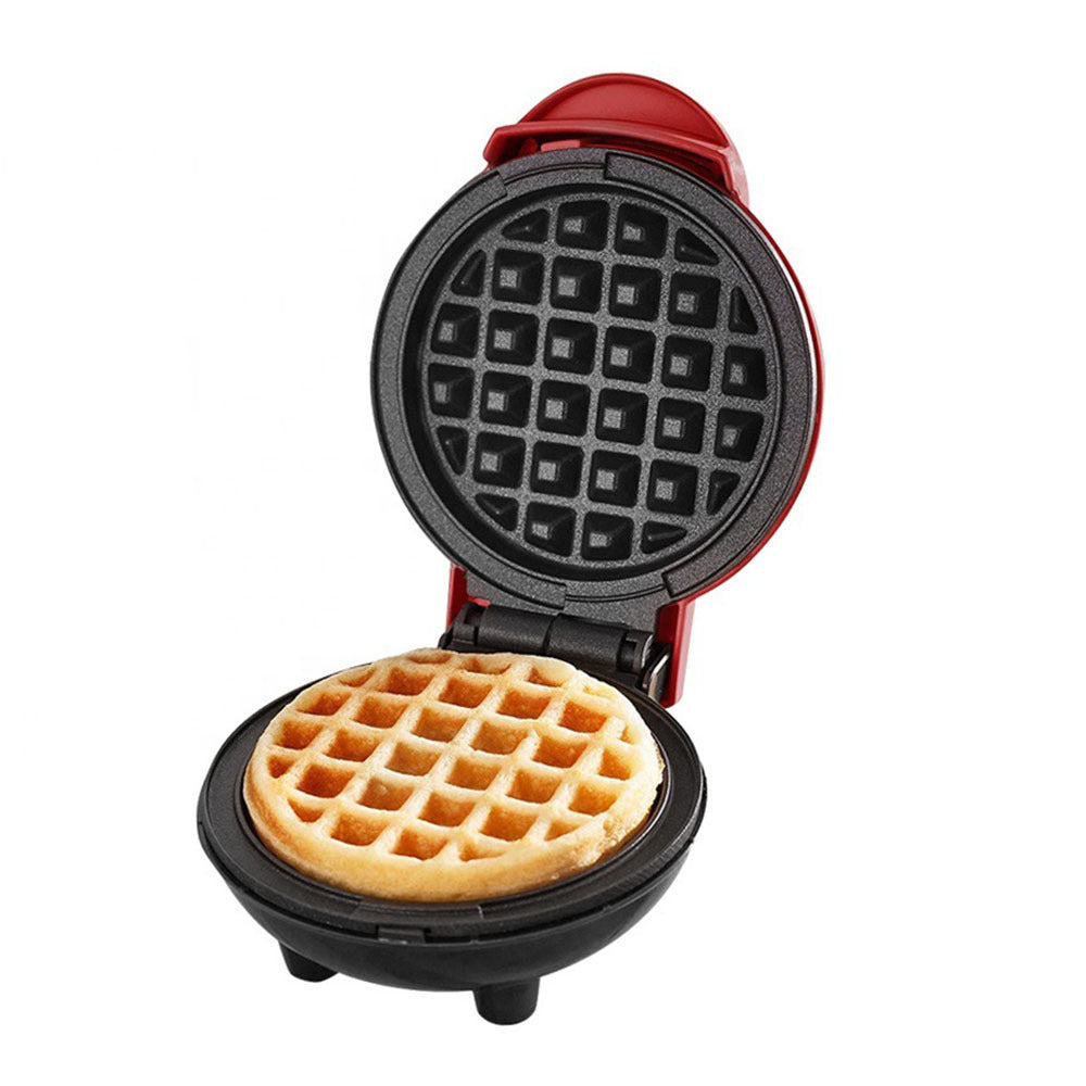 Cross-border Portable Home Waffle Maker, Mini Breakfast Machine, Baking Cake, Heart-shaped, Round Pancake Electric Griddle