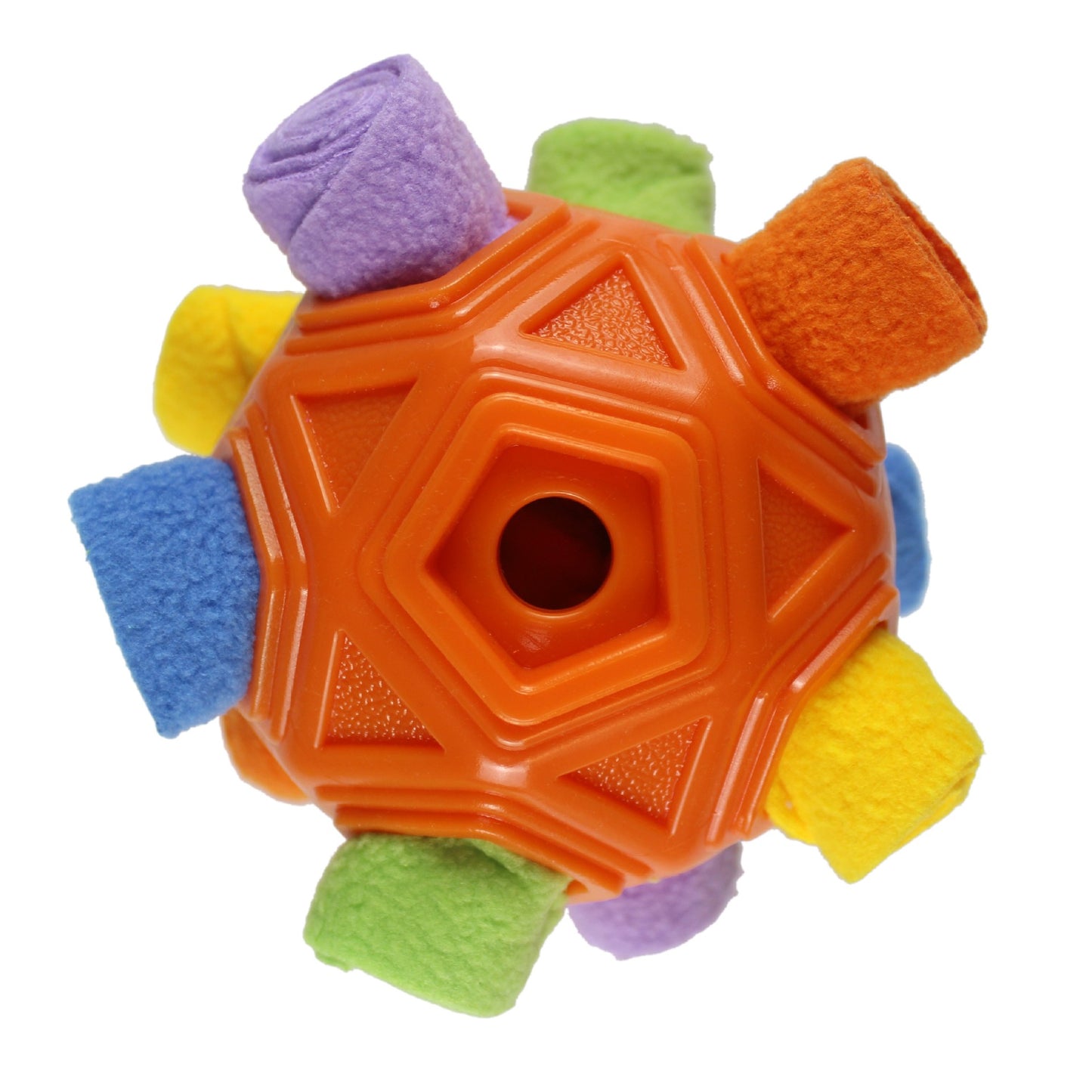 Cross-border pet hollow bite-resistant sniffing ball puzzle energy-consuming pet hidden food fried toy leaking food dog toy