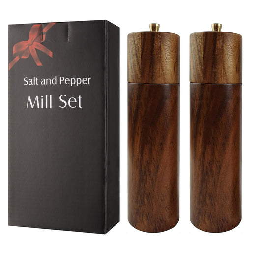 Spices, Spice Grinder, Wooden Kitchen Pepper Grinder, Manual Pepper Grinder.