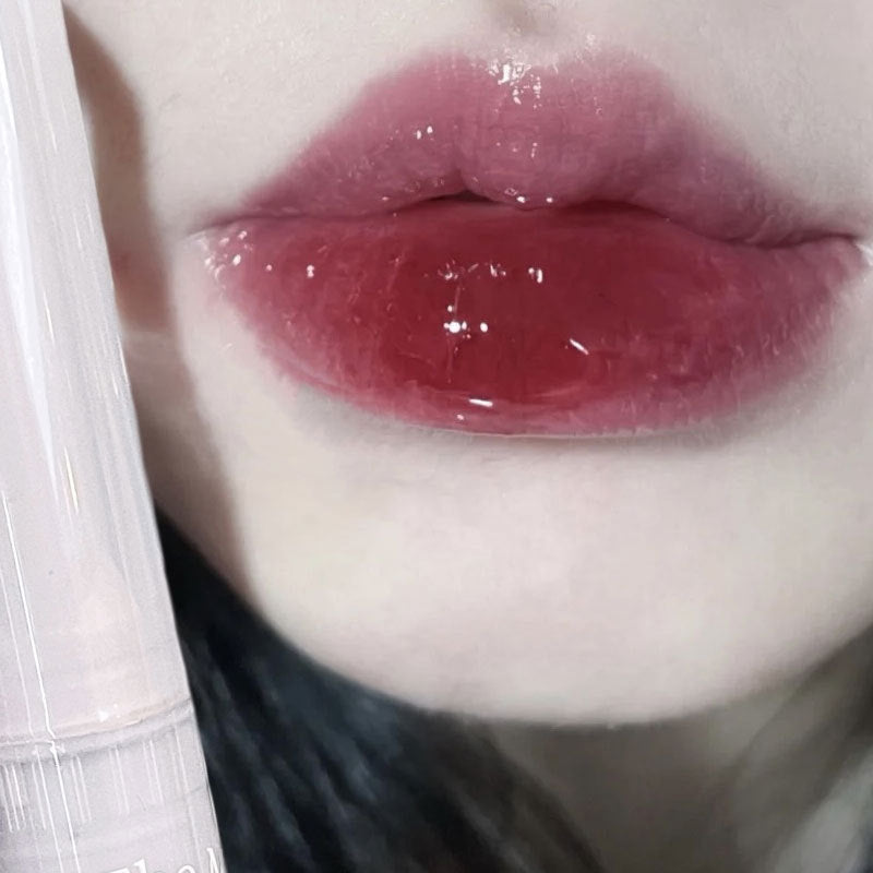 Gege bear lipstick cosmetics water light moisturizing lip glaze does not fade and does not stain the cup lip gloss