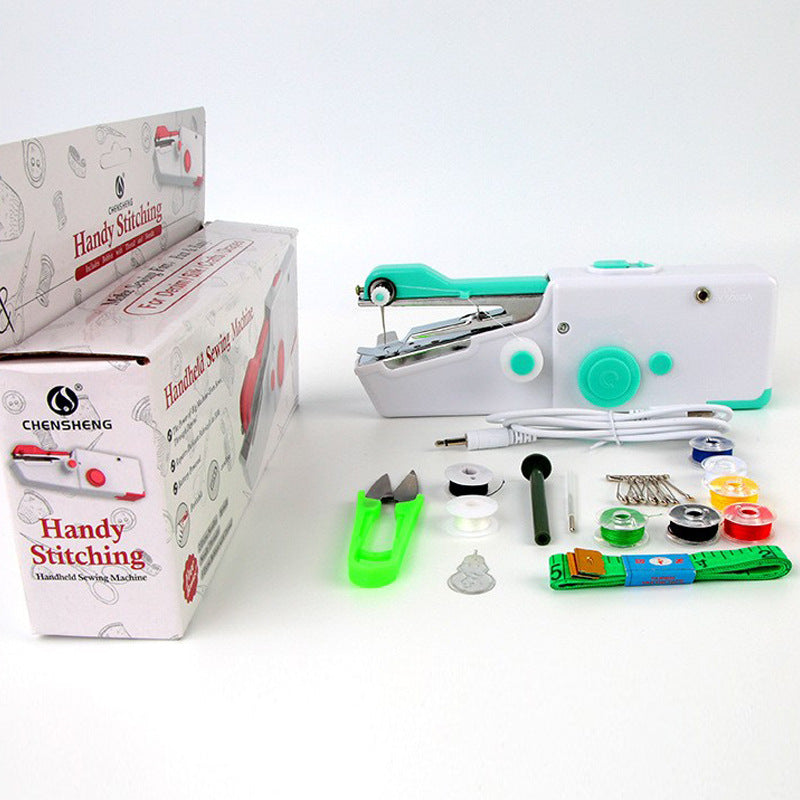 New Home Handheld Sewing Machine Handheld Home Electric Small Sewing Machine Set