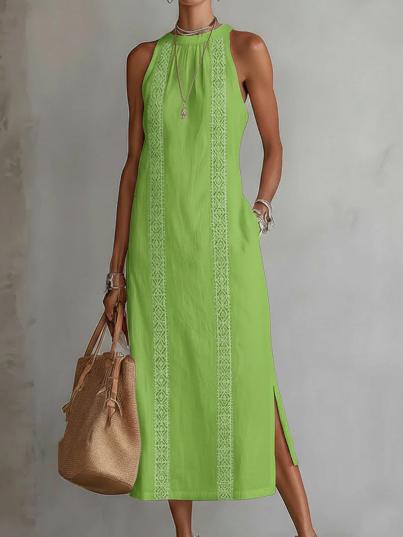 2026 European and American cross-border women's clothing solid color loose long shirt fashion casual women's dress