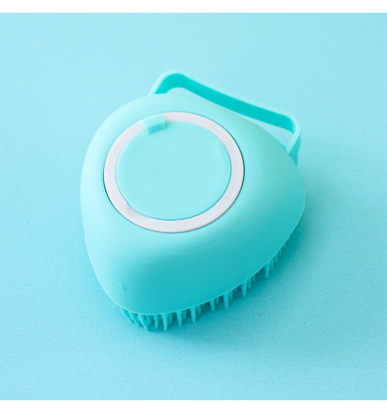 Bath Household Silicone Bath Brush, Bath Artifact Massage Brush