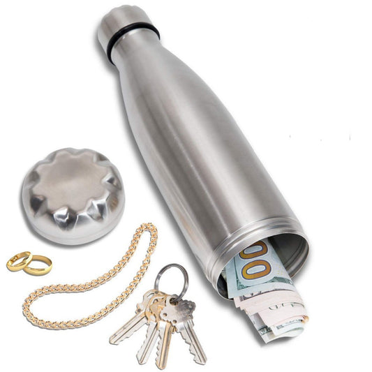 Stainless Steel Bottle Hidden Tank Outdoor Portable Storage Thermos