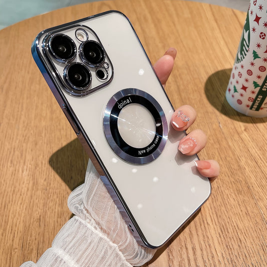 The New Magnetic Suction Leakage Mark Magnifying Glass Is Suitable For iphone14Promax Mobile Phone Case Apple 14 Lens Film Protective Cover