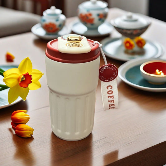 High-Looking Intelligent Temperature Measurement Rope Portable Thermos Cup