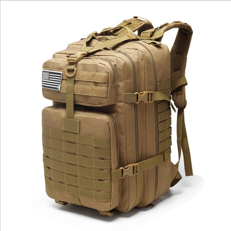 Outdoor tactical backpack hiking and camping large capacity MOLLE expands new 3P backpack