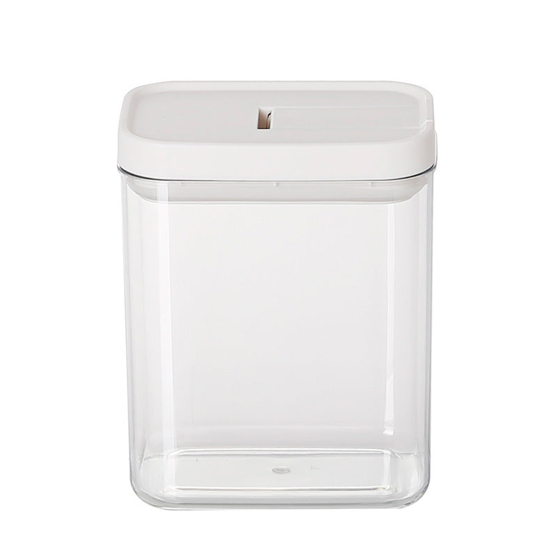 Sealed Jar, Transparent Plastic Acrylic Food Grade Kitchen Storage, Snack Tea Grain Jar, Storage Jar