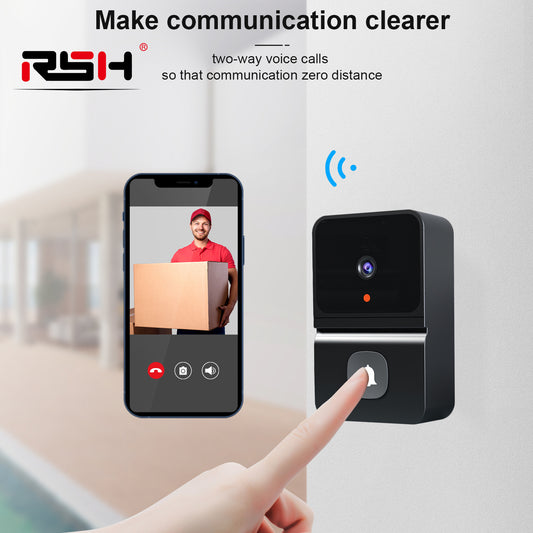 Tuya Wifi Door and Window Sensor Door Magnetic, Smart Home Remote Home Anti-Theft Door and Window Anti-Epidemic Isolation Alarm