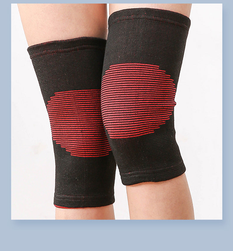 Double-sided Elastic Knee Pads, Specially Designed for The Elderly, Made of Bamboo Charcoal, Warm, Available for Cross-border Trading, Suitable for Running and Sports