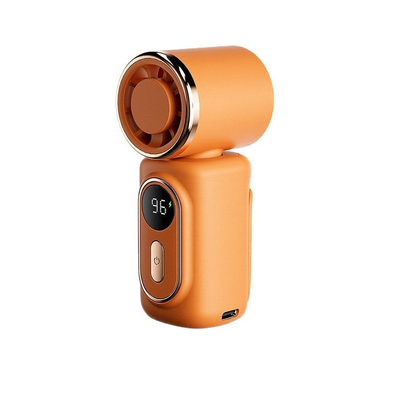 2026 New Y30 Mini Portable High-Speed Handheld Fan with Stepless Speed Adjustment and 100 Speed Levels - Powerful Outdoor Fan