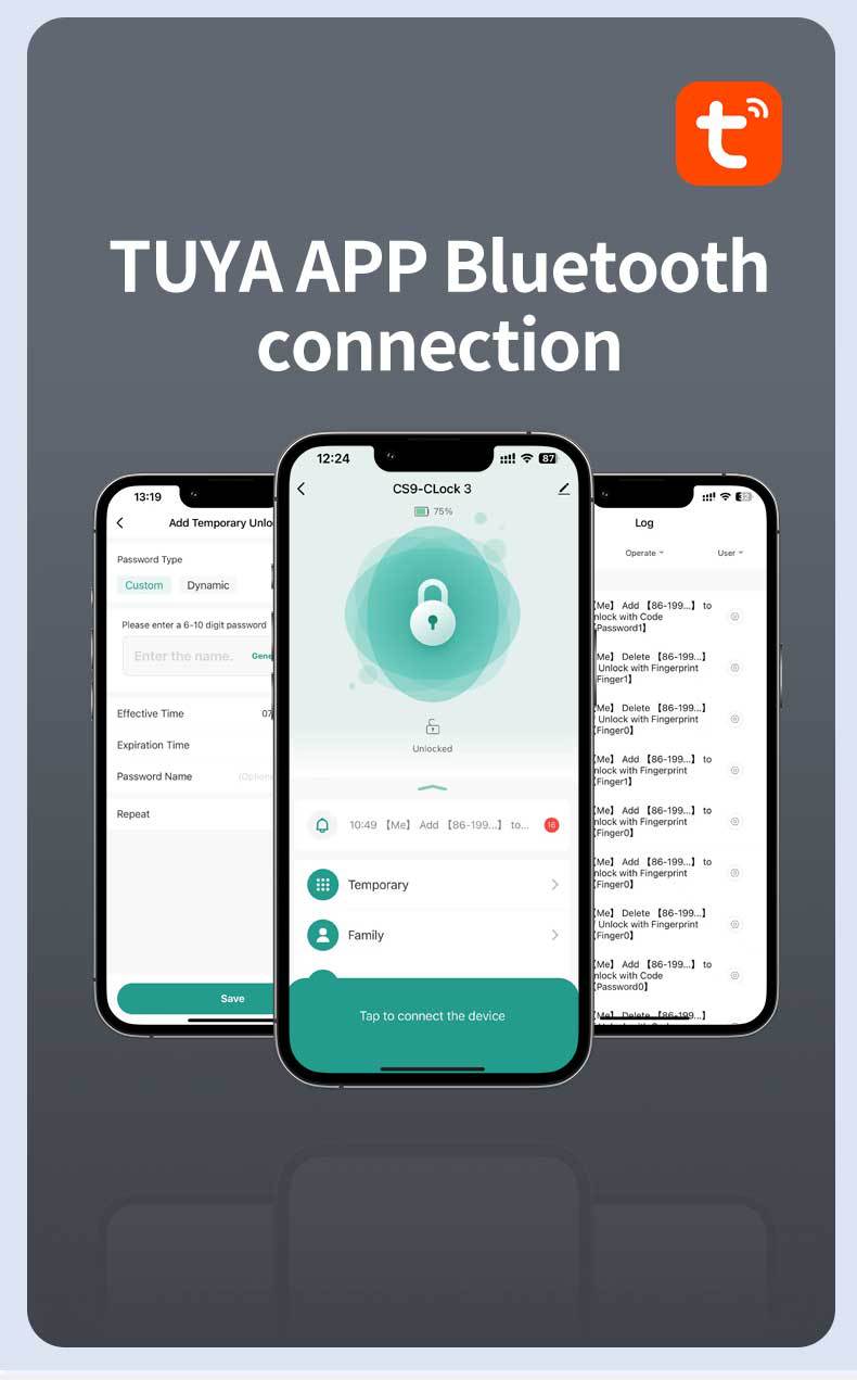 Smart Spherical Fingerprint Lock