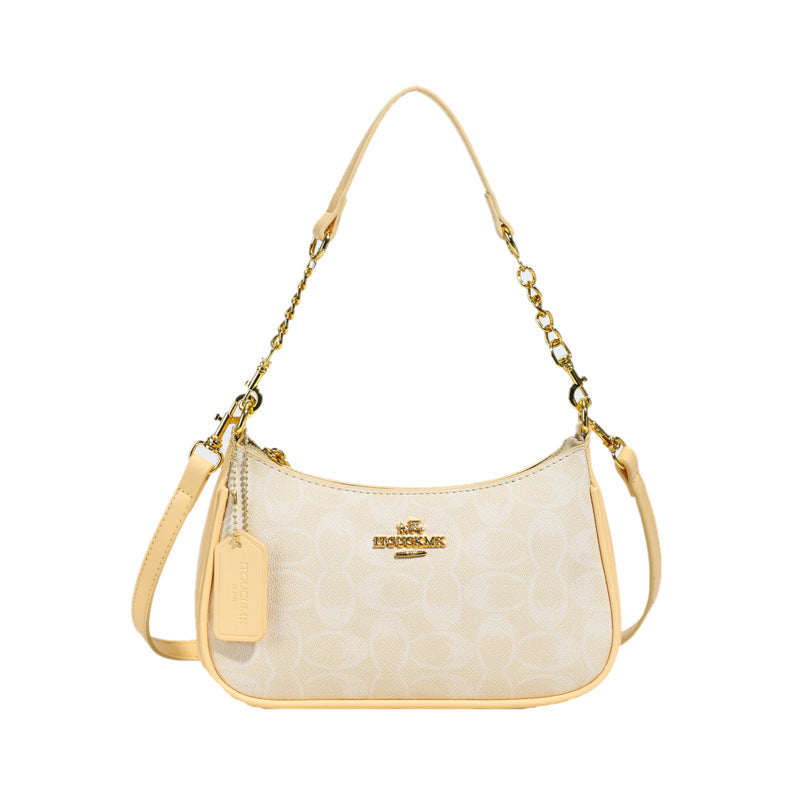 2026 New Popular Cross-Border Women's Bags - Retro Print Crossbody Bag, Casual Women's Shoulder Bag, Underarm Bag