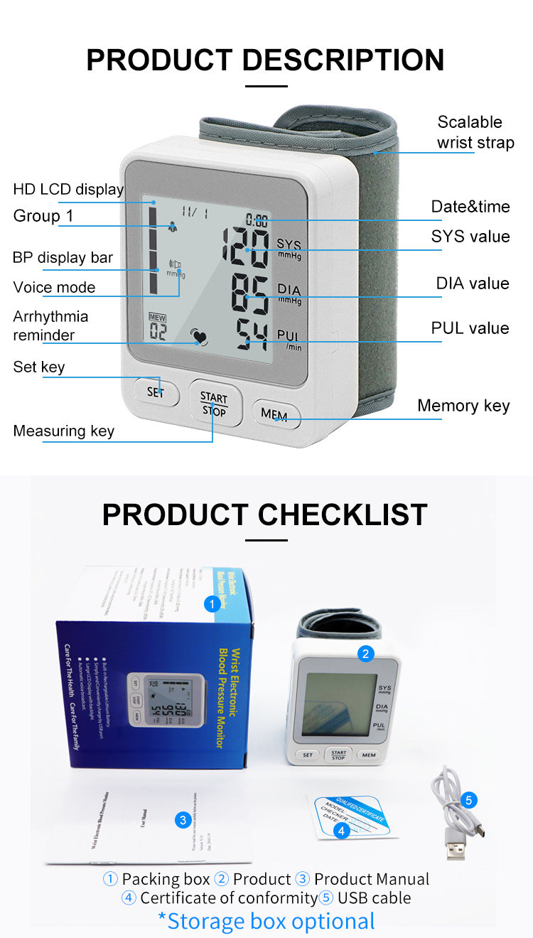 Electronic Sphygmomanometer
