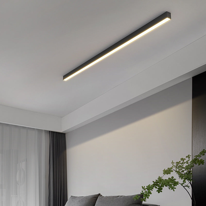 Living Room Ceiling Lamp Exposed Minimalist Corridor Balcony Entrance Corridor Without Main Light Lighting, Office Long Strip Light
