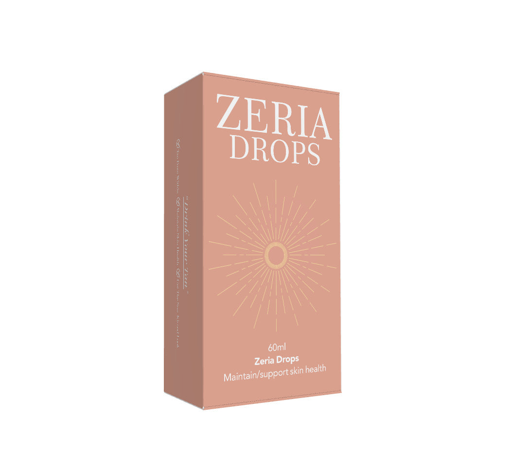 Zeria Sunless Tanning Drops, natural nourishing ingredients