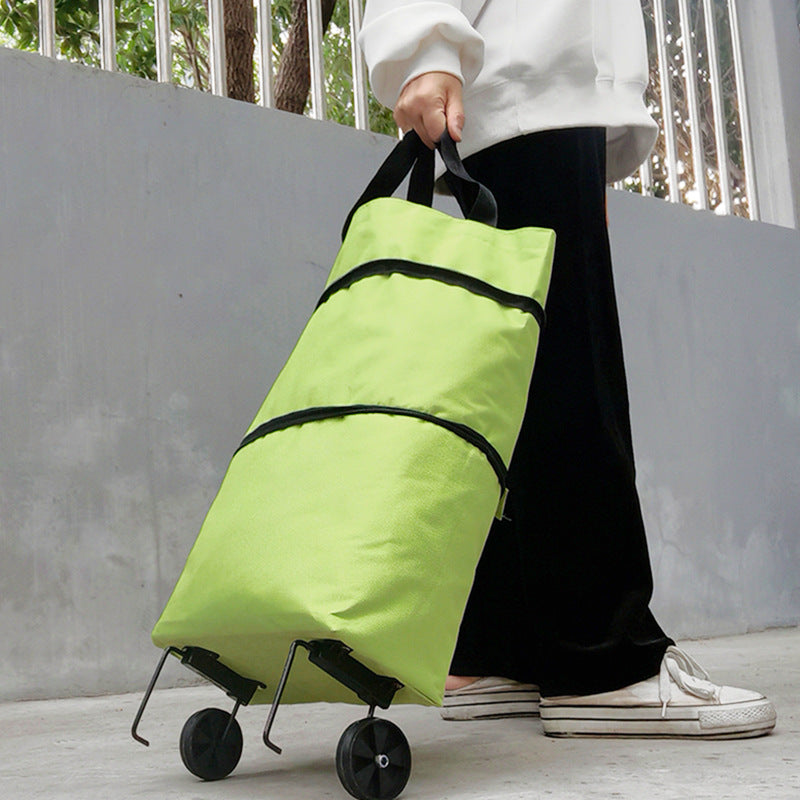 Fashion Folding Wheel Shopping Bag