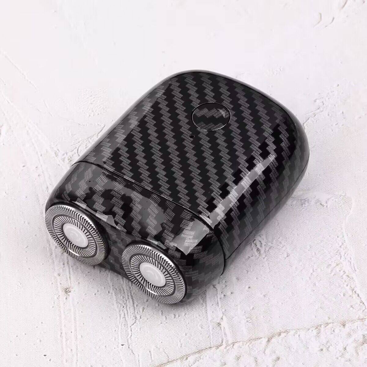 New Men's Electric Travel Razor, Mini Portable Car Rechargeable Waterproof Washable Razor