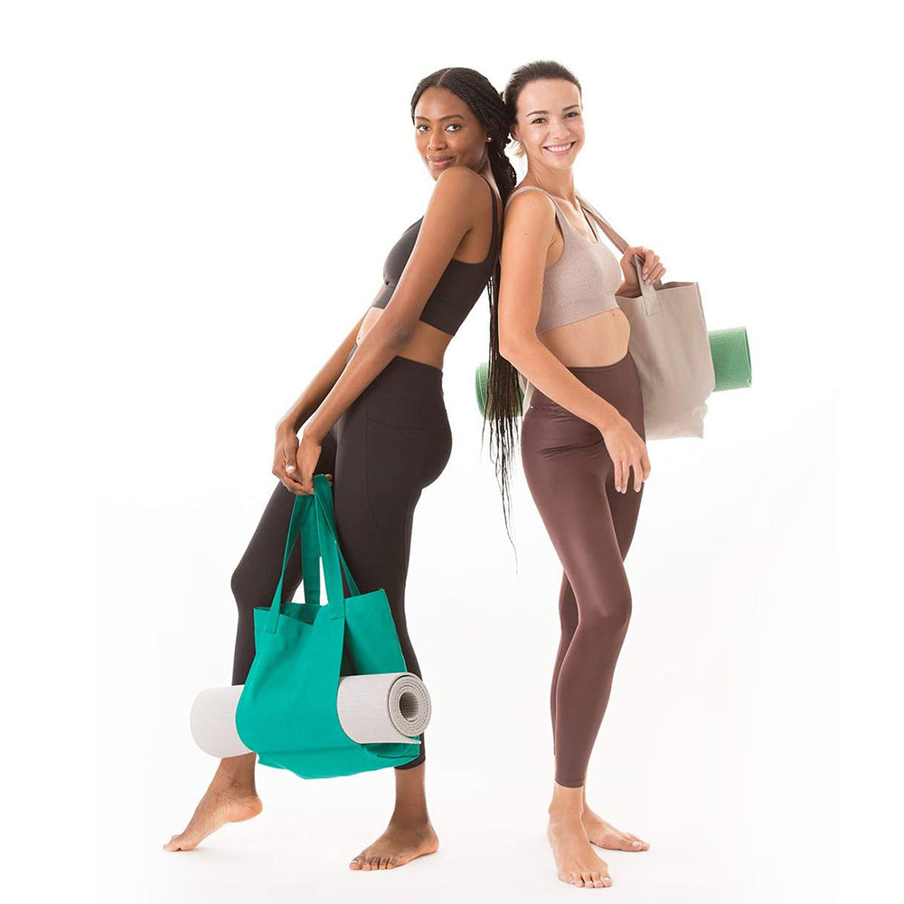 Ready-made portable yoga mat storage bag, outdoor camping blanket handbag, travel large-capacity toiletry storage bag