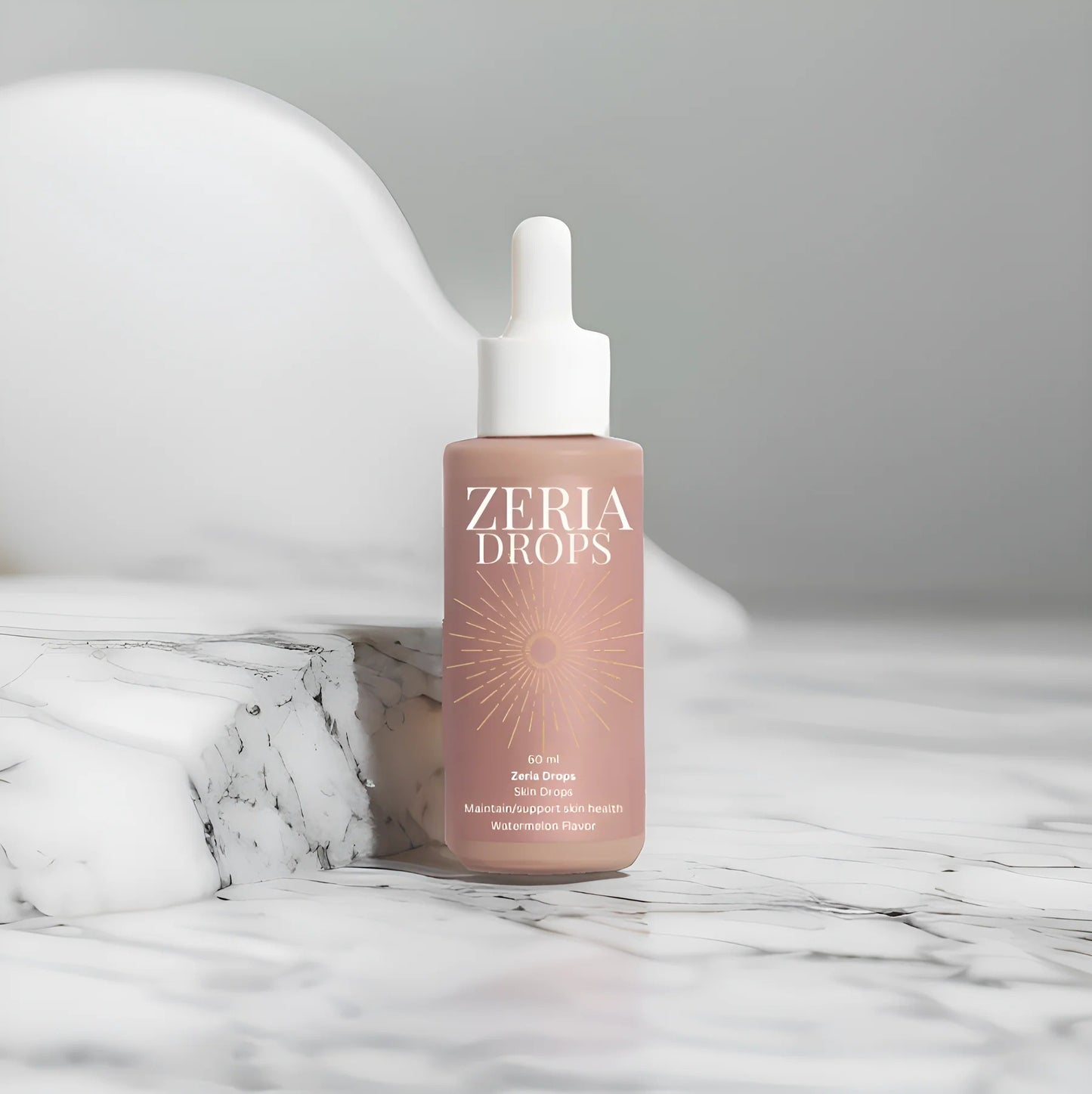 Zeria Sunless Tanning Drops, natural nourishing ingredients