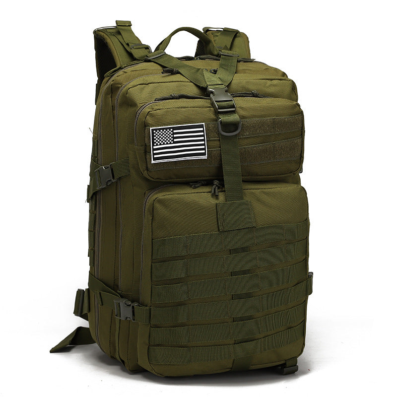Outdoor tactical backpack hiking and camping large capacity MOLLE expands new 3P backpack