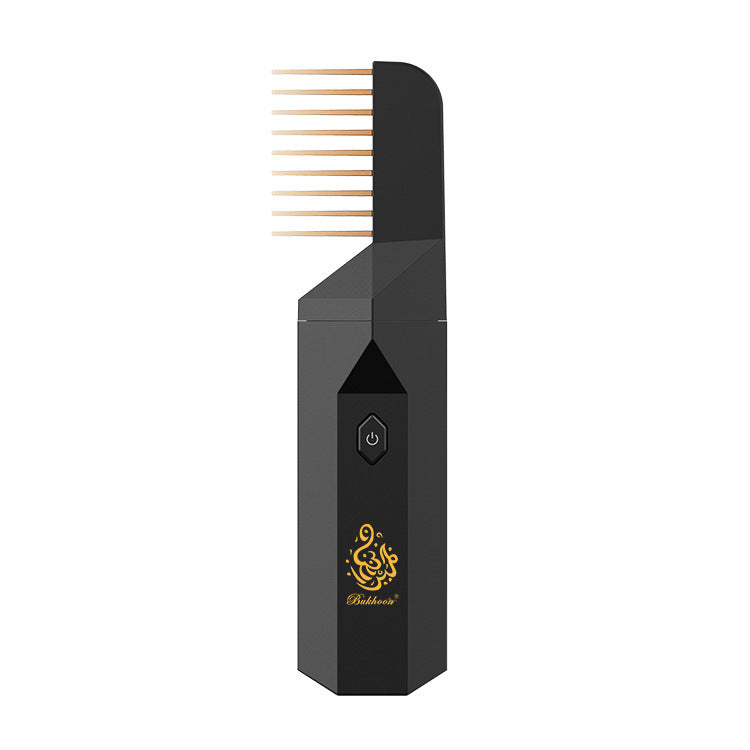 Cross-border hot selling electronic aromatherapy machine portable comb head dual-purpose electronic incense burner