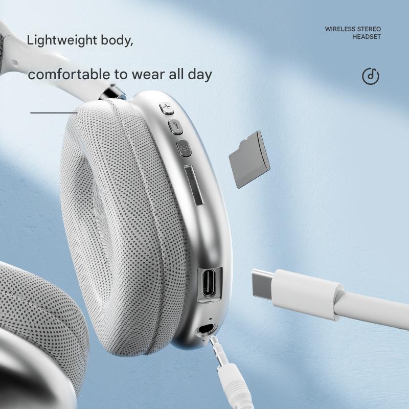 P9promax Bluetooth Headphones Wireless Noise Canceling Headphones Headset Huaqiangbei Cross-border Explosive Direct Wholesale