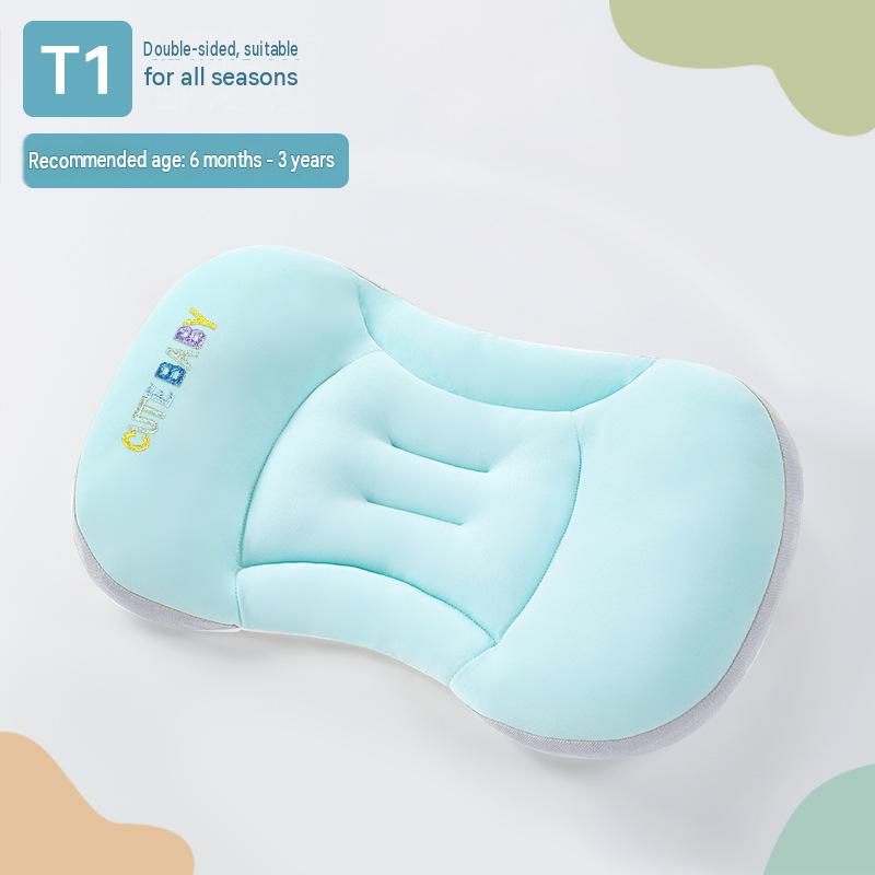Popular Children's Space-themed Partitioned Pillow for Ages 1-3-6 Years and Up, Baby Pillow for 6-month-Old Babies, Suitable for All Seasons and Kindergartens