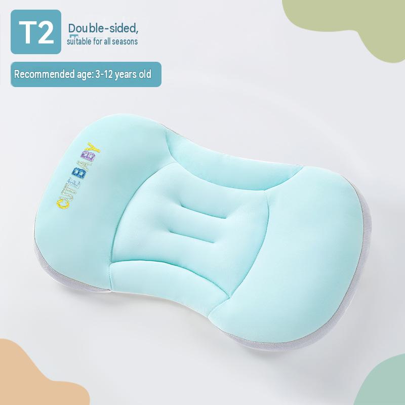 Popular Children's Space-themed Partitioned Pillow for Ages 1-3-6 Years and Up, Baby Pillow for 6-month-Old Babies, Suitable for All Seasons and Kindergartens