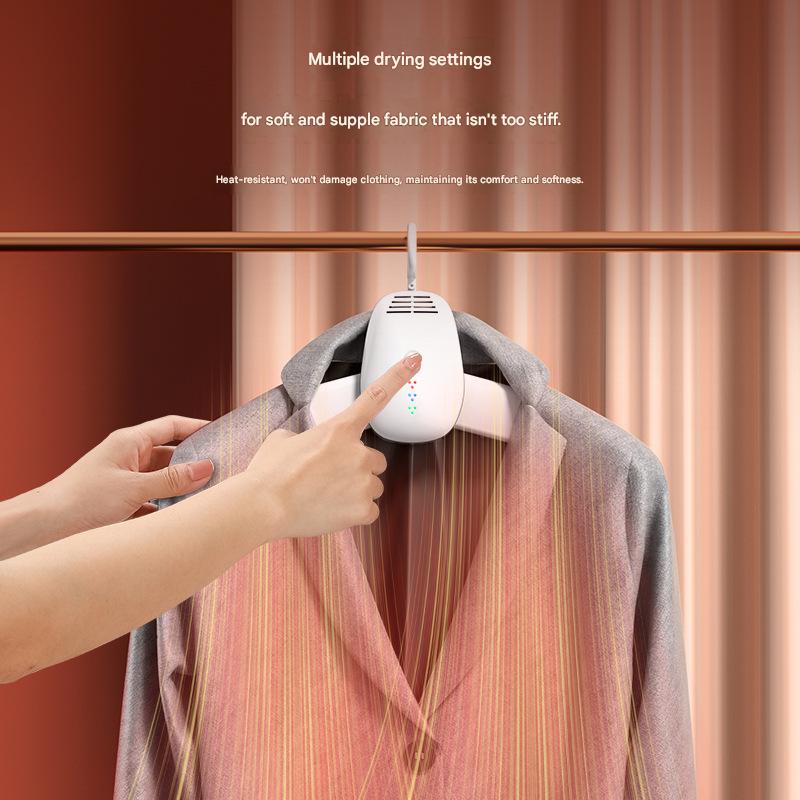 Portable Stacked Drying Clothes, Hanger Smart Home Small Smart Warm Air Quick-drying Dryer Clothes Air Dryer