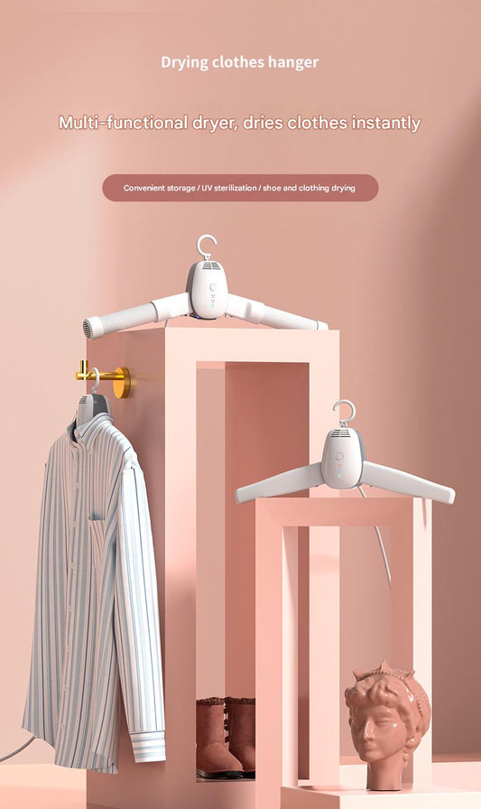 Portable Stacked Drying Clothes, Hanger Smart Home Small Smart Warm Air Quick-drying Dryer Clothes Air Dryer