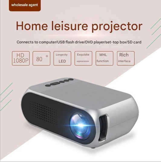 Projector Hot Sale YG320 Home Micro HD 1080PLED Mini Portable Projector