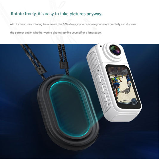 S70 thumb camera ultra-long battery life magnetic thumb sports camera HD outdoor portable cycling camera cross-border