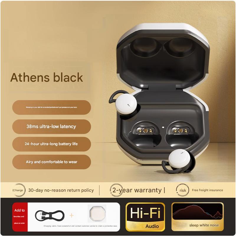 2025 Sleep Bluetooth Wireless Headphones, Private Model Noise Cancelling Bluetooth Headphones, In-Ear Long-lasting No Pain-free New Model