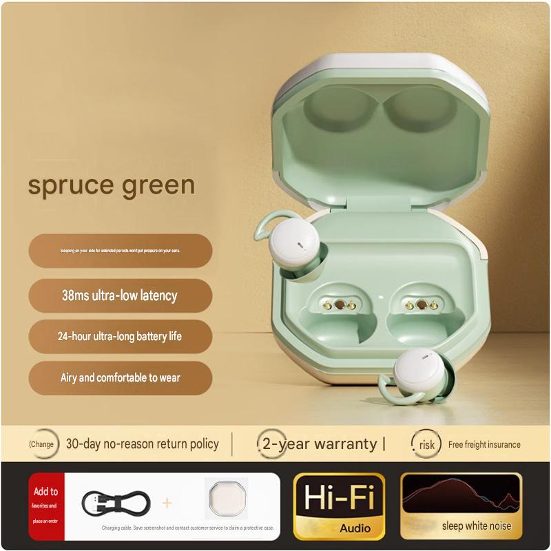 2025 Sleep Bluetooth Wireless Headphones, Private Model Noise Cancelling Bluetooth Headphones, In-Ear Long-lasting No Pain-free New Model