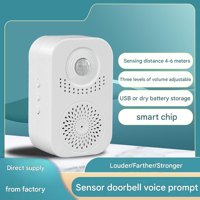 Smart Voice Prompt System, Welcome Doorbell Sensor, Home Welcome Reminder Alarm