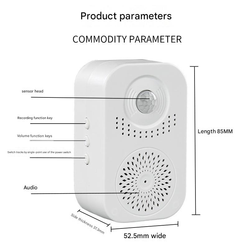 Smart Voice Prompt System, Welcome Doorbell Sensor, Home Welcome Reminder Alarm