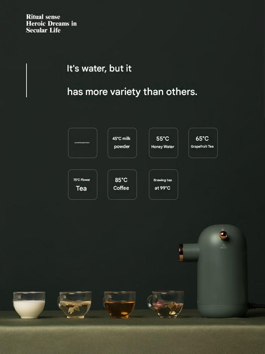 VISEN Wilson Instant Water Dispenser, Creative Retro Mini Home Desktop Portable Pocket Water Dispenser