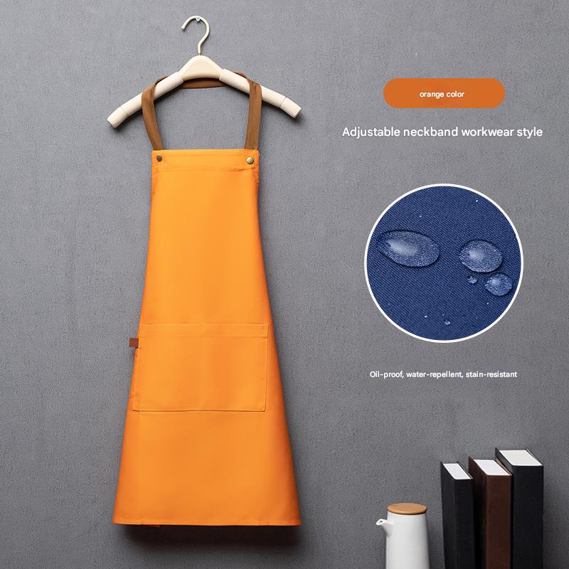 Waterproof Apron For Catering Women's Hotel, Kitchen Overalls Apron Men's