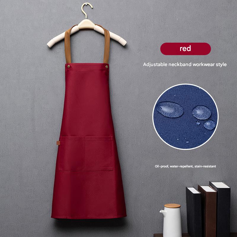 Waterproof Apron For Catering Women's Hotel, Kitchen Overalls Apron Men's