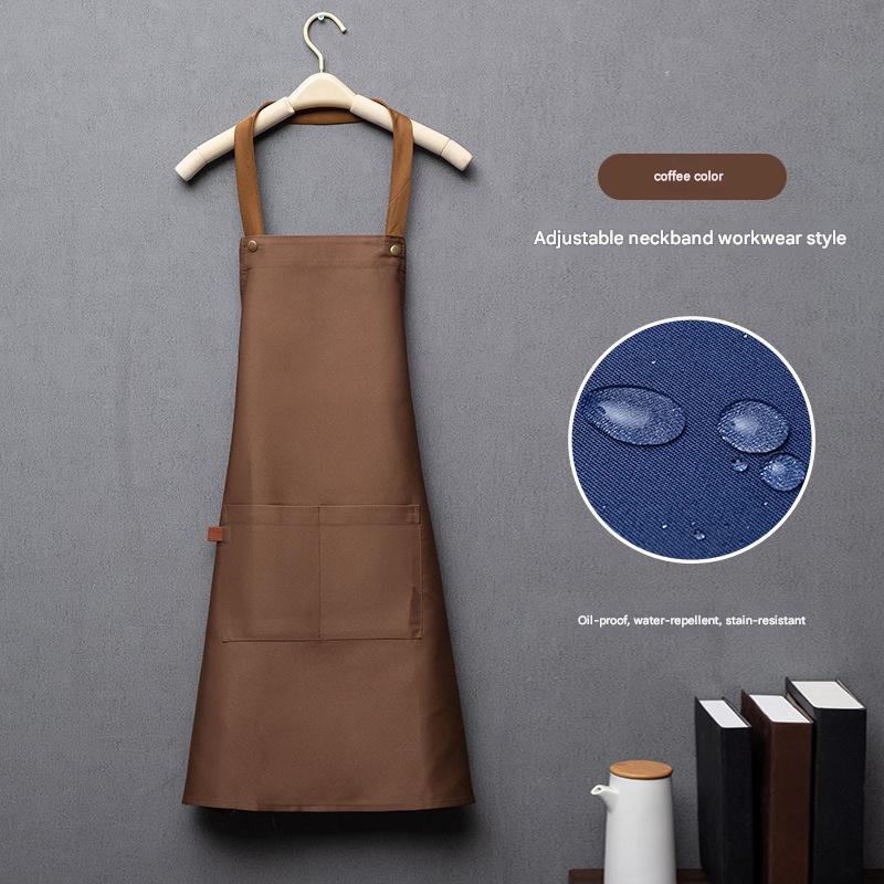 Waterproof Apron For Catering Women's Hotel, Kitchen Overalls Apron Men's